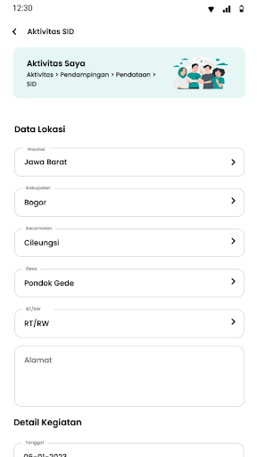 Daily Report Pendamping DRP