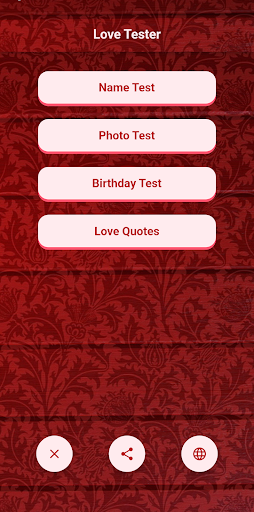 Android application Love Tester & Love Quotes Pro screenshort