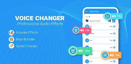 Android application Voice Changer - Audio Effects screenshort