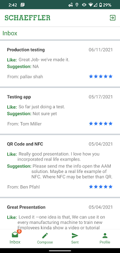 App preview