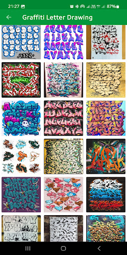 Drawing Graffiti Letter Ideas Screen 2
