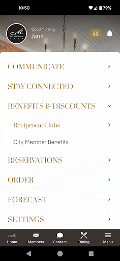 The Madison Club Screen 2