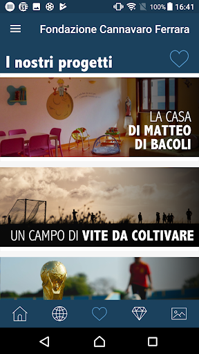 Fondazione Cannavaro Ferrara Screen 3