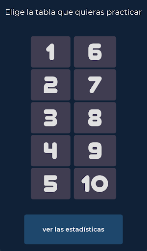 Android application Multiplicatron screenshort