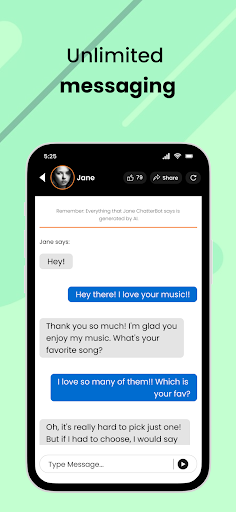 Chatter: Chat with AI Friends Screen 3