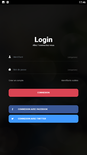 Android application MG Zenith Fournisseur screenshort
