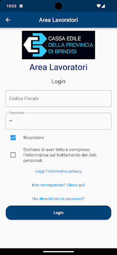 Cassa Edile Brindisi Screen 2