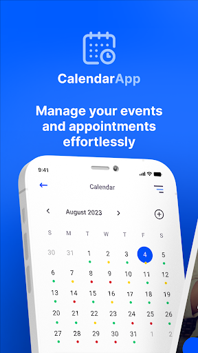 Android application Calendar App screenshort