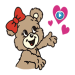 Cover Image of Descargar Animated TeddyBears Stickers 1.0 APK