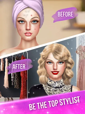 Game screenshot Fashion Dress Up Beauty Salon apk download