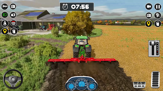 Tractor Trolly Farm Game