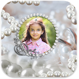Pearls Photo Frames icon