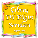Çıkmış Türkçe Dil Bilgisi Soruları icon