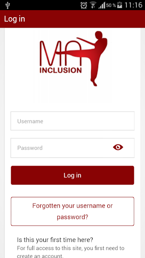 Android application MAInclusion training screenshort