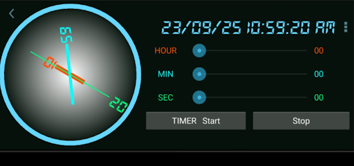 DeskClock Screen 3