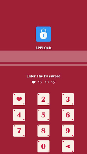 AppLock Theme Poker&Crown Screen 2