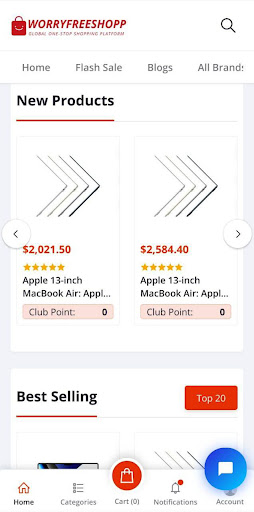 WorryfreeShopp Screen 2