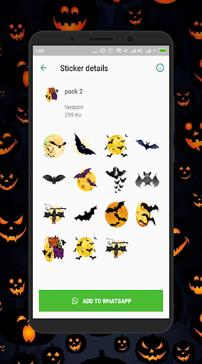 Halloween stickers