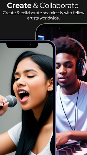 Android application Vibey: Amplified Melodies screenshort