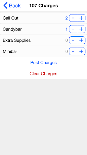CHM Housekeeping Screen 2