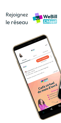 Android application WeBill &Meet screenshort