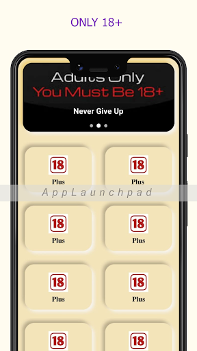 Android application 18+ plus screenshort