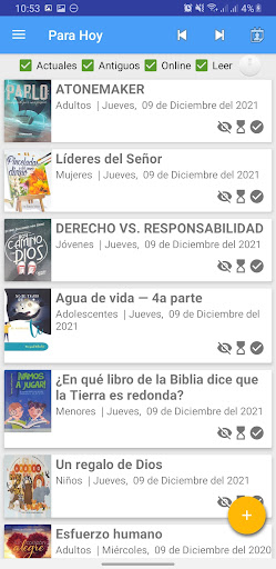 Android application Morning Devotionals screenshort
