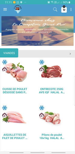 Le comptoir givre pro Screen 2