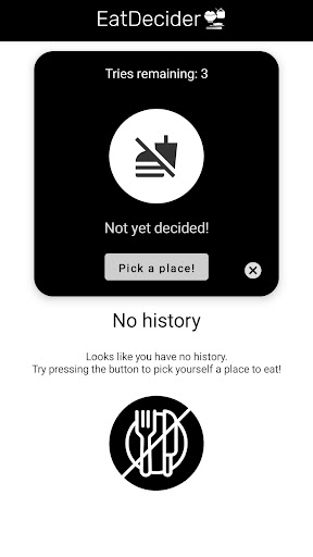 Eat Decider Screen 2