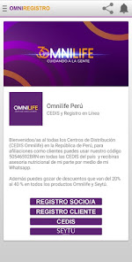 Screenshot 1 OmniRegistro - PERÚ android