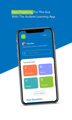 Acdemi - GCE REVISION APP Screen 3
