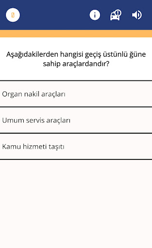 Ehliyet Sınavı Çalış Screen 3