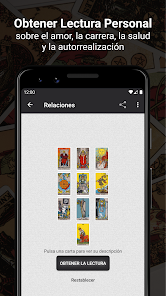 Screenshot 1 Adivinación del Tarot android