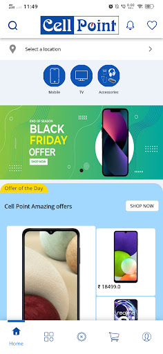 Android application Cell Point screenshort