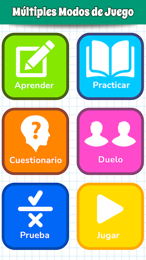 Juegos matemáticos Captura de Pantalla de la Aplicación Android 2