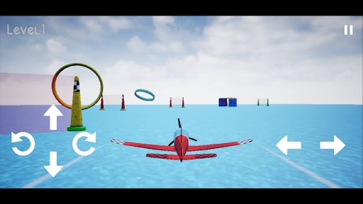 Red Stunt Plane Screen 2
