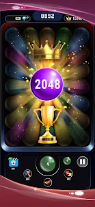 Merge 2048: パズル ナンバー ボール ゲーム