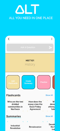Alt: AI Productivity Tool Screen 2