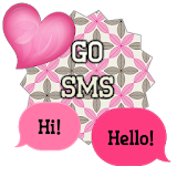 GO SMS - Hearts Of Love 5 icon