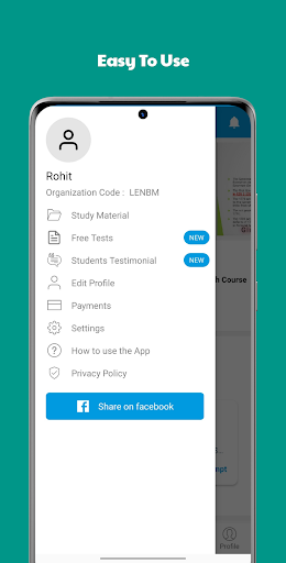 Android application Exam Battle screenshort