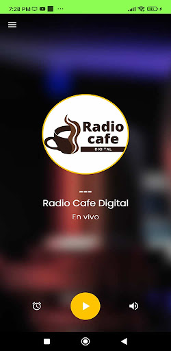 Android application Radio Cafe Digital screenshort