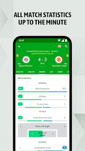 BeSoccer - Fußball Ergebnisse لقطة شاشة