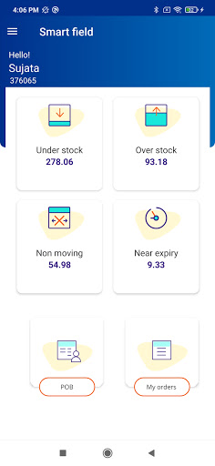 Android application Smart Field screenshort