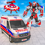 Cover Image of Скачать Flying Ambulance Rescue Robot 1.5 APK