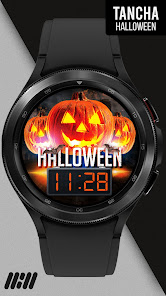 Captura de Pantalla 4 Tancha Halloween Watch Face android