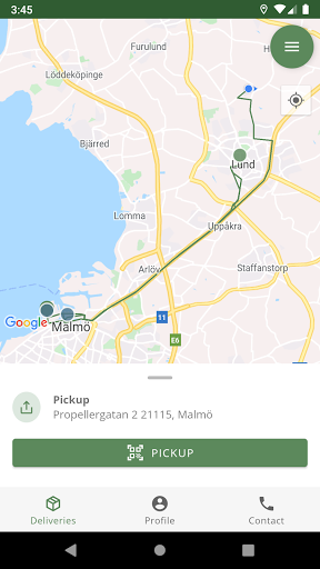 Android application Logtrade Move screenshort