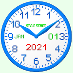 Cover Image of Скачать 3D Analog Clock-7 3.1 APK