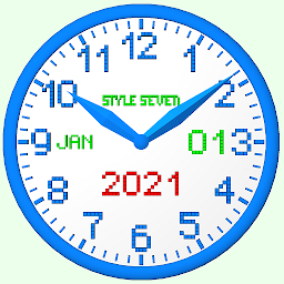 Icon image 3D Analog Clock-7
