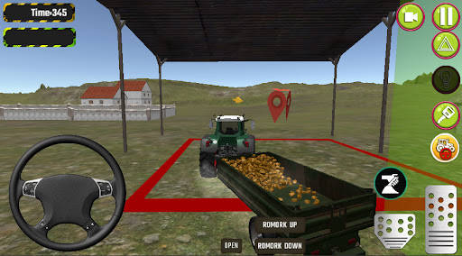 Riding a Tractor Simulator Screen 2