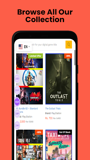 Playerone Digital Store Screen 3